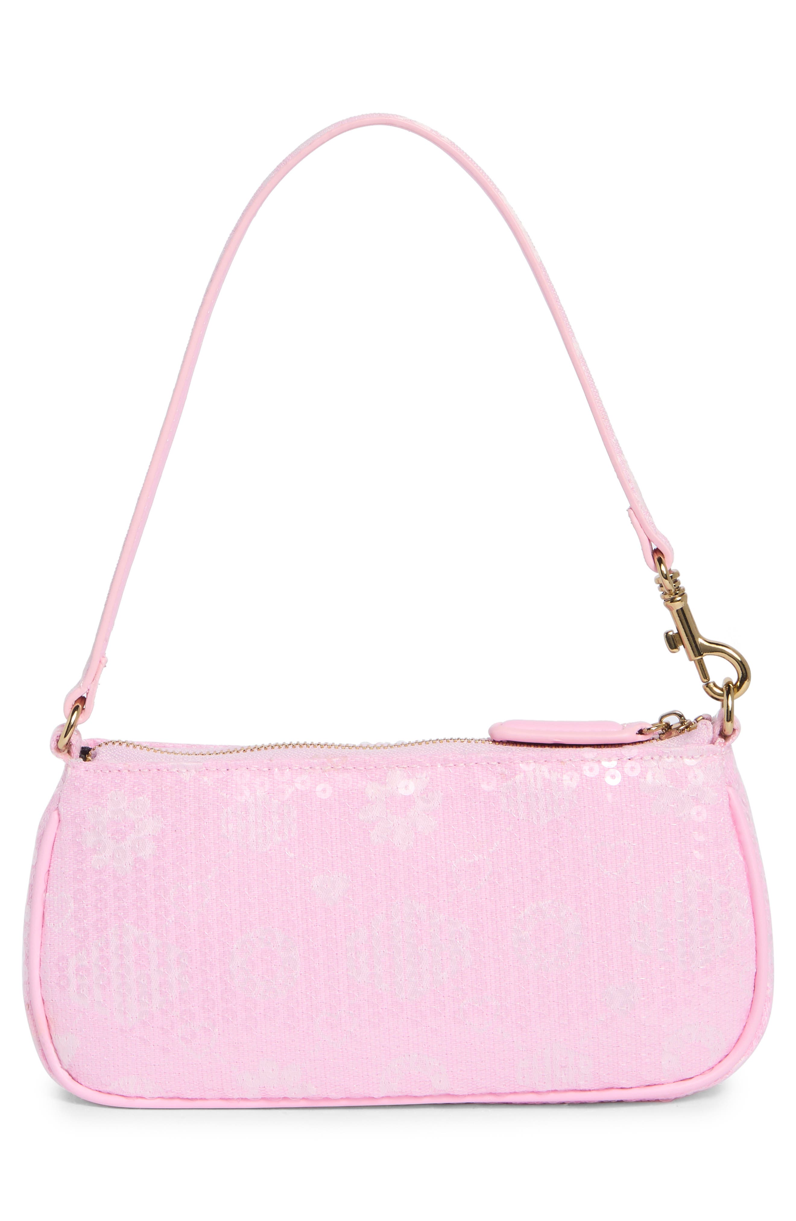 Highgate Small Sequin Wristlet, Alternate, color, LIGHT/ PASTEL PINK