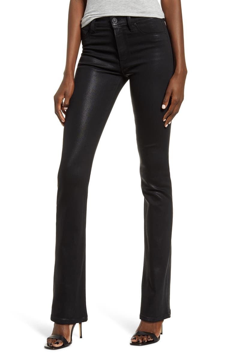 Hudson Jeans Hudson Barbara High Waist Bootcut Coated Jeans, Main, color,