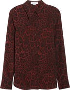 Stella McCartney Iconic Leopard Print Button-Up Shirt
