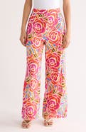 SUGARLIPS Nomi Floral Elena Wide Leg Pants