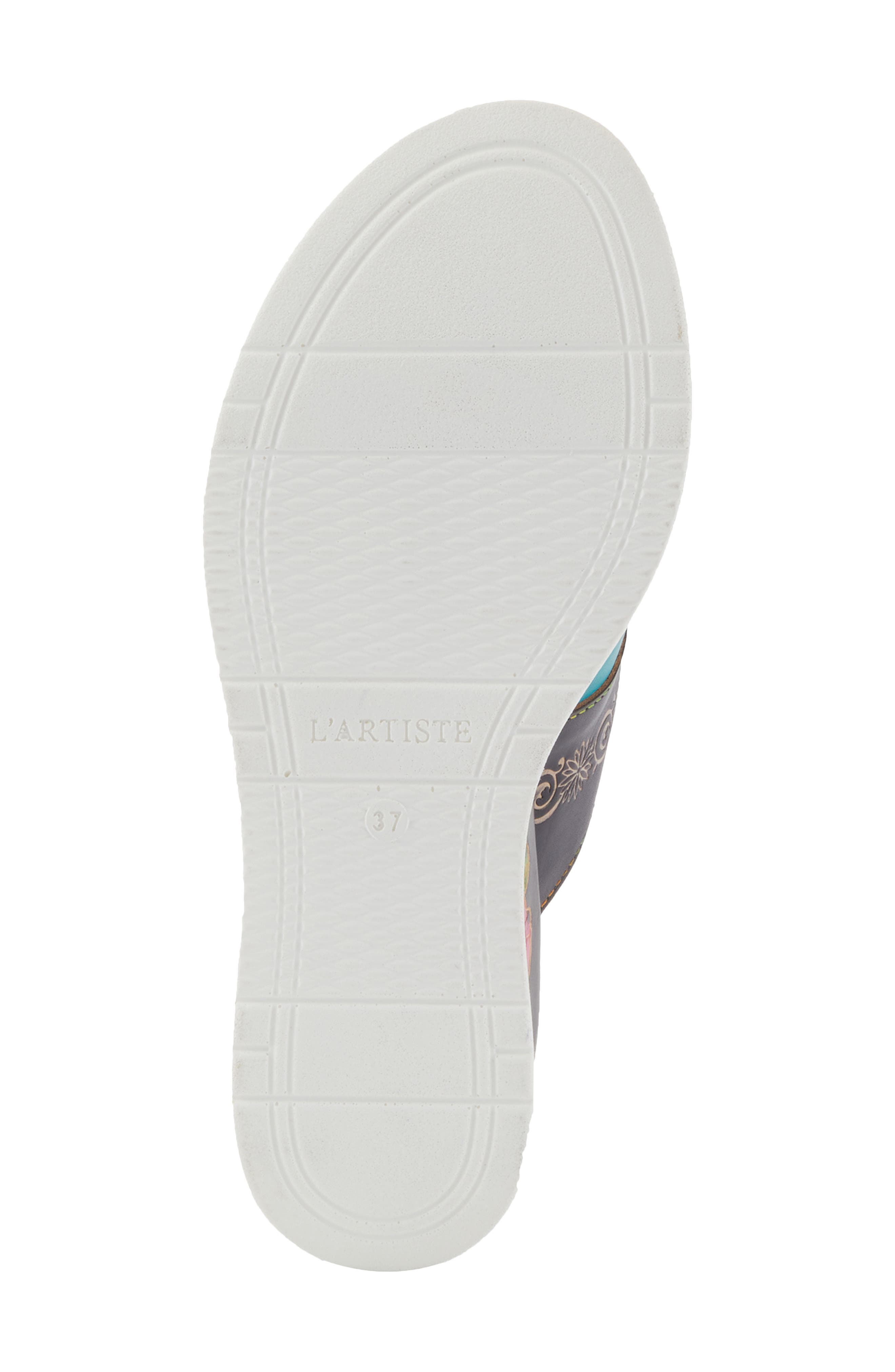 L'Artiste by Spring Step Caligal Platform Wedge Sandal, Alternate, color, 