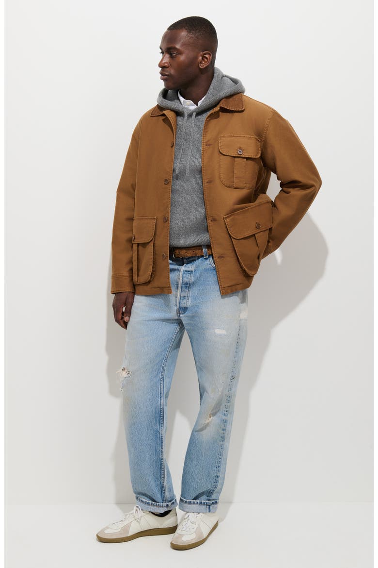 Moleskin Hunting Jacket, Alternate, color, LATIGO