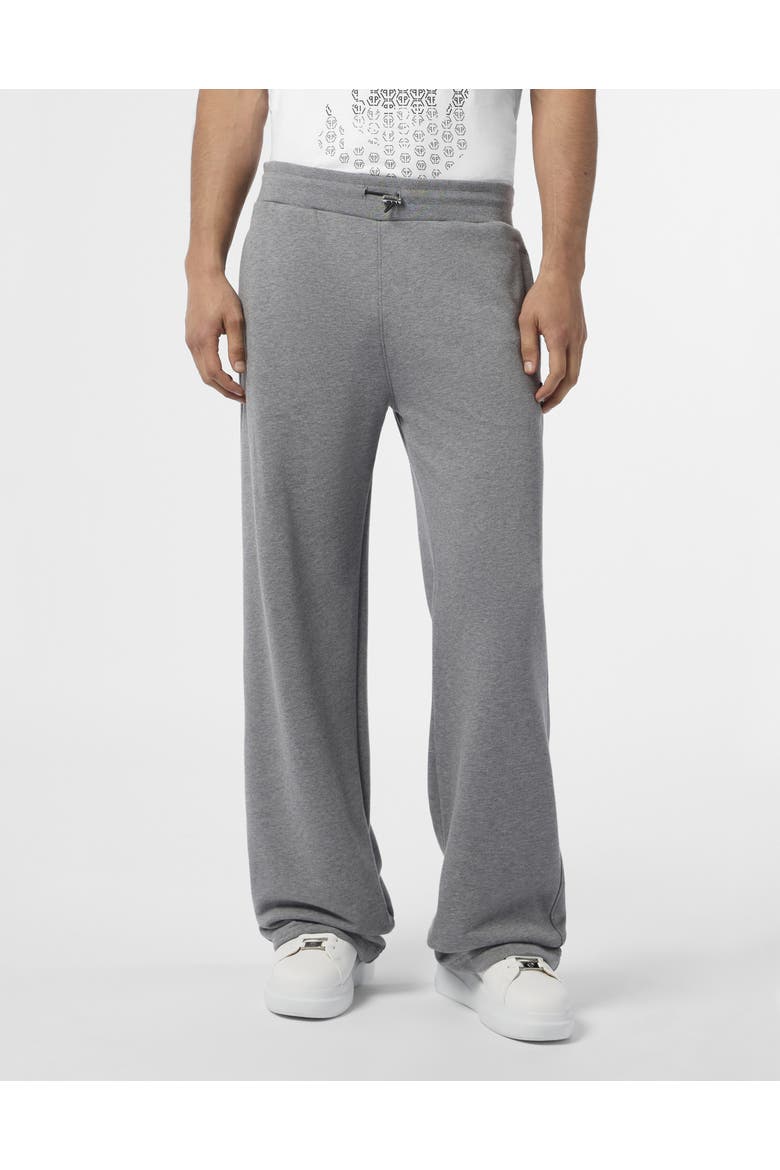 Jogging Pants Basic Men, Main, color, grey
