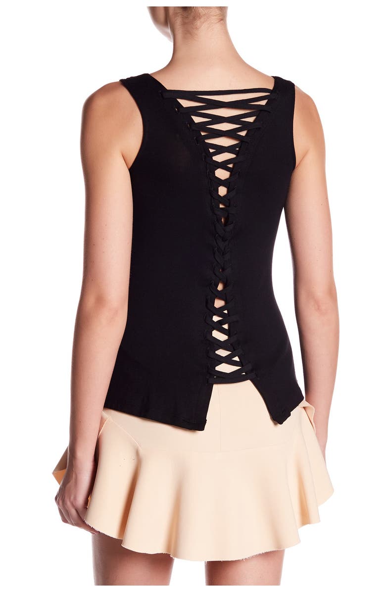 Bailey 44 Lace-Up Back Tank, Alternate, color,