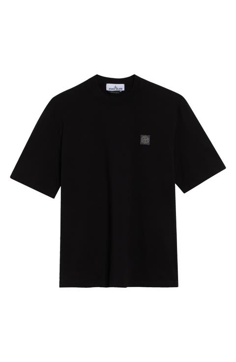 Logo Patch Cotton T-Shirt