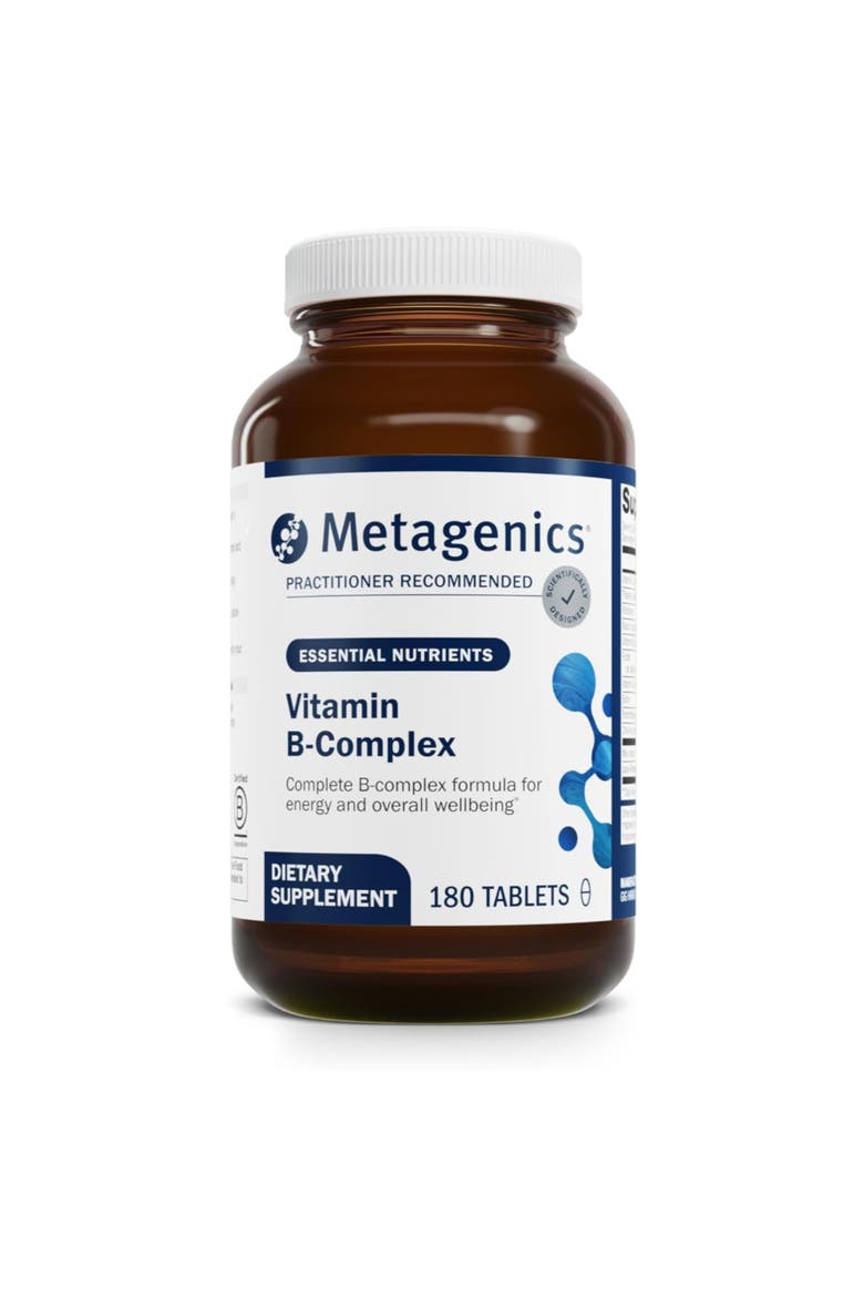 Active Vitamin B-Complex Energy and Stress Support Supplement 180 Tablets, Main, color, None
