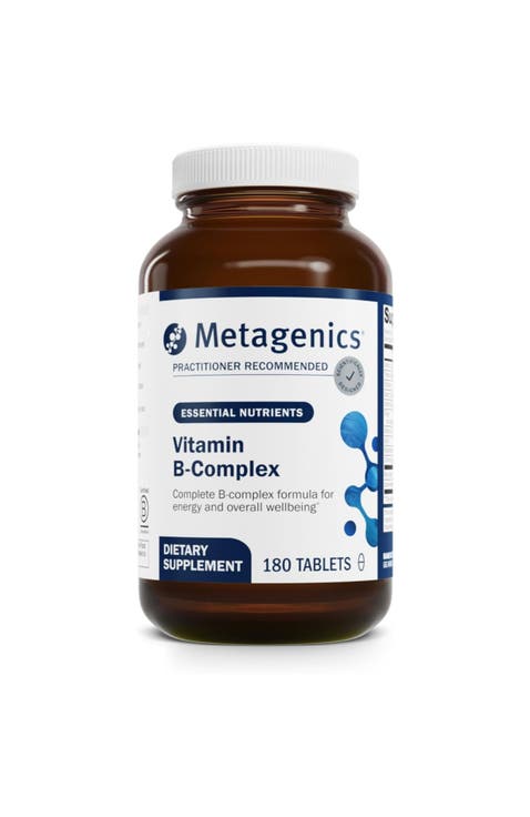Active Vitamin B-Complex Energy and Stress Support Supplement 180 Tablets