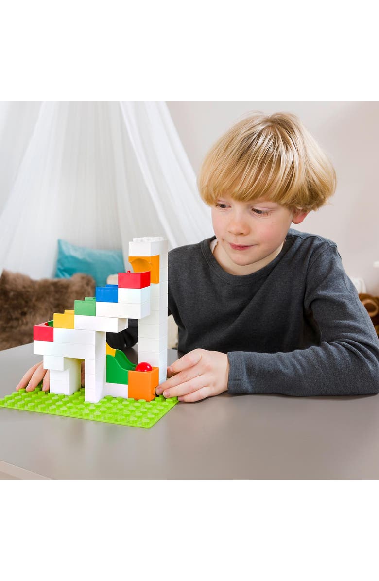 Hubelino Marble Run Catapult Expansion Set - 41 Pieces - STEM Toys for 4+ - Made in Germany - Award-Winning Marble Race Track, Alternate, color, Multi