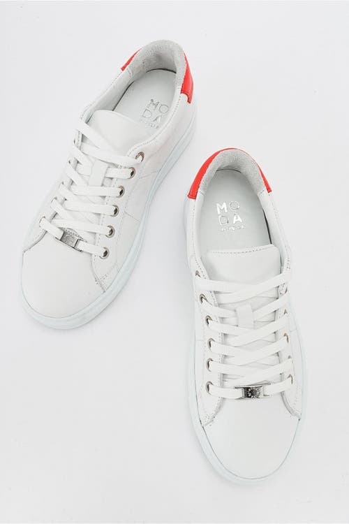 Forever & Always Shoes Ayverie Leather Sneaker