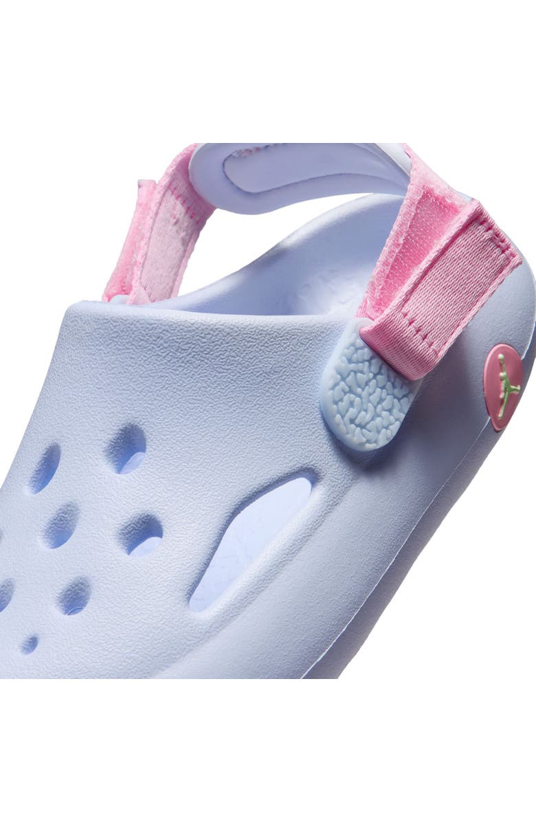 Jordan Kids' Hydrip Foam Clog, Alternate, color, Half Blue/ Green/ Soft Pink