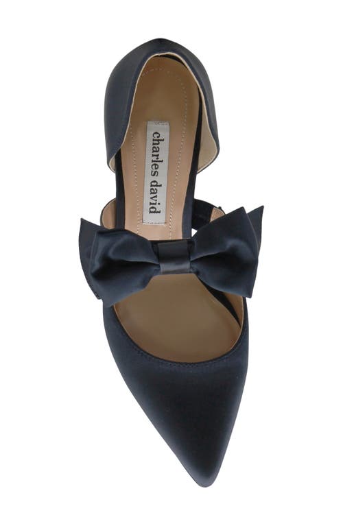 Charles David Andre Pointed Toe Pump In Blue