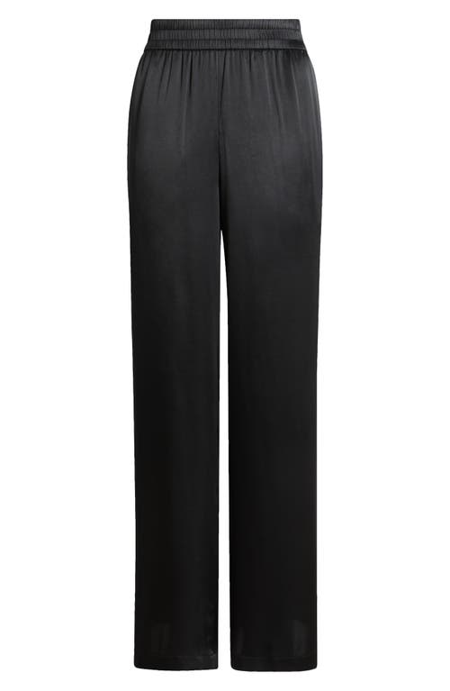 Cami Nyc Bleecker Stripe Silk Pants In Black