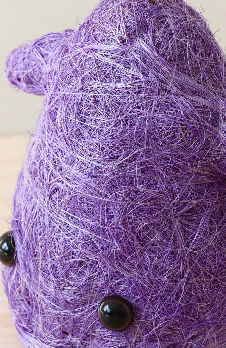 LIKHA Coco Coir Hanging Planter for Air Plants, Alternate, color, Purple