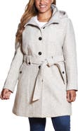 Gallery Belted Hooded Coat