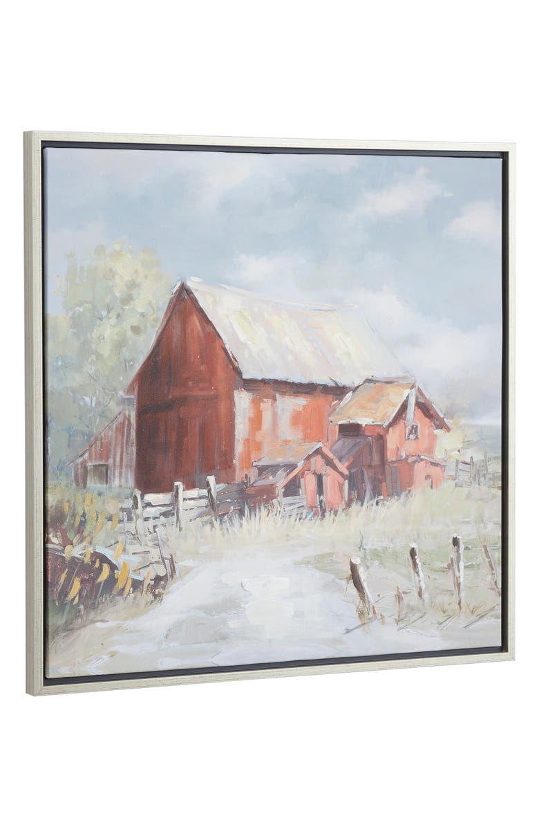 SONOMA SAGE HOME Farmhouse Canvas Framed Wall Art, Alternate, color, Blue
