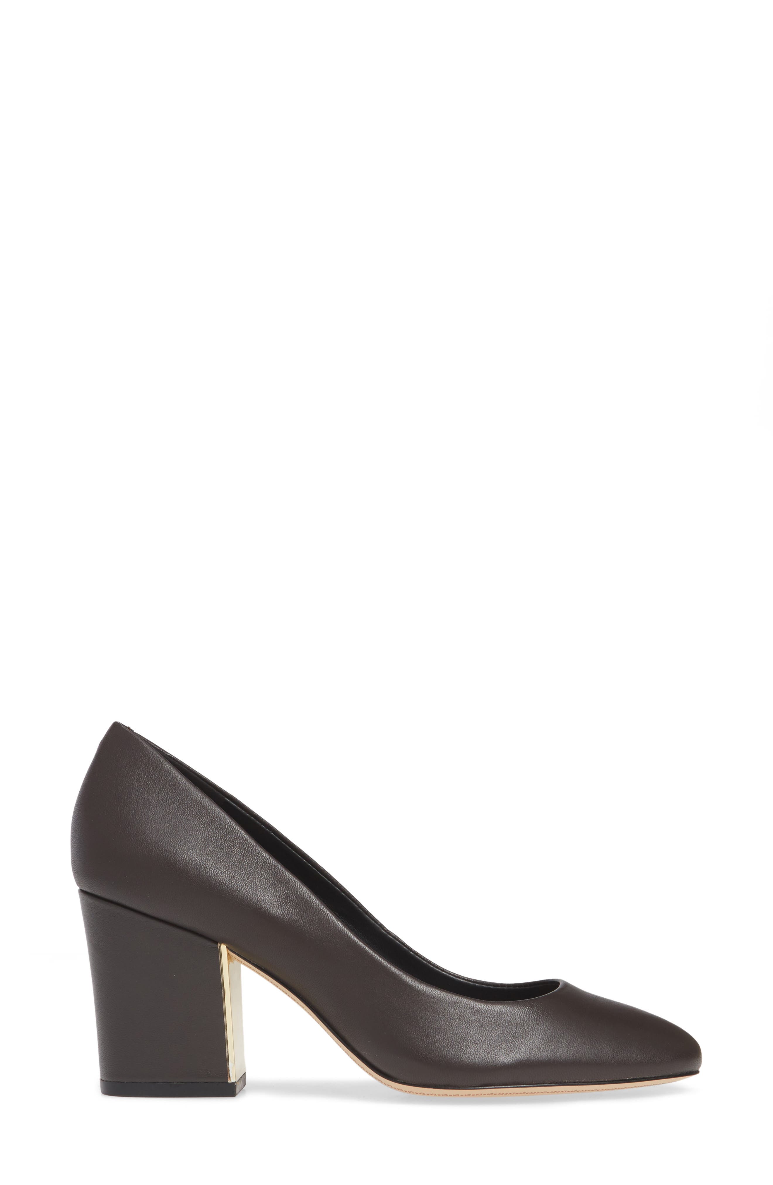Sabrina Pump, Alternate, color, COFFEE NAPPA LEATHER