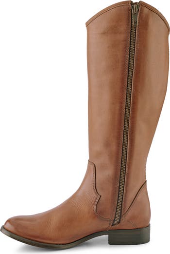 Marissa Medallion Inside Zip Tall Boot
