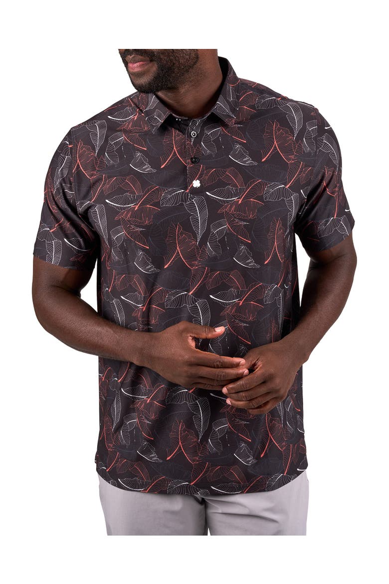 Tropical Luck Polo, Main, color, Black