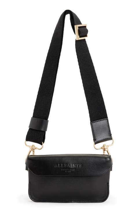 Zoe Leather Crossbody Bag