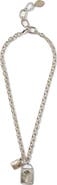Chan Luu Double Lock Charm Necklace