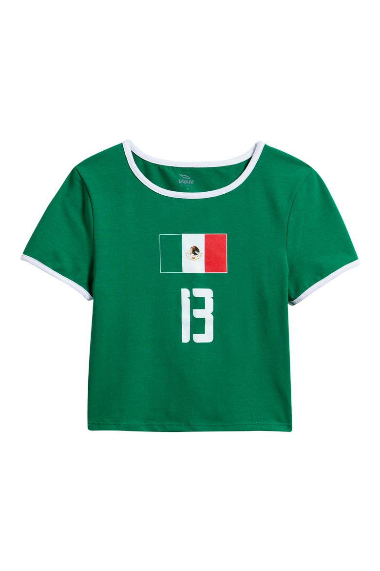 Kids' Graphic Stretch Cotton Baby Tee, Main, color, GREEN