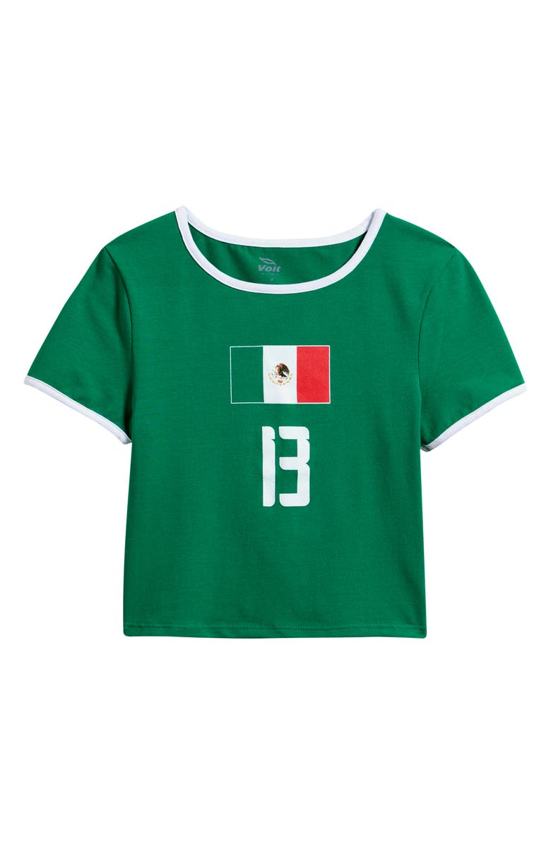 Voit Kids' Graphic Stretch Cotton Baby Tee, Main, color, Green