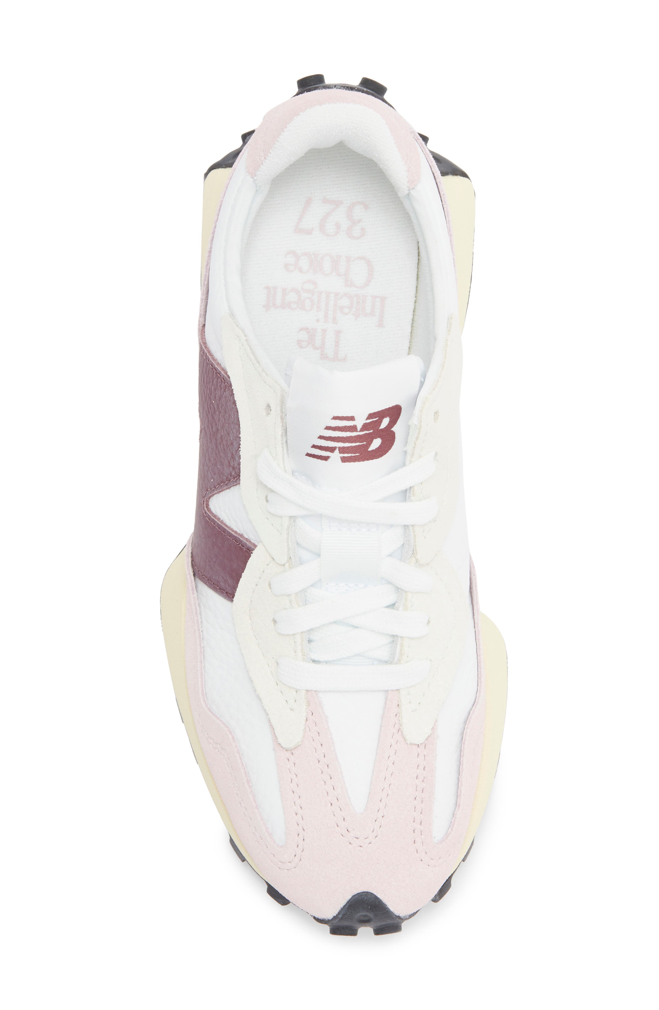 New Balance Gender Inclusive 327 Sneaker, Alternate, color, Twilight Haze/ Faded Plum