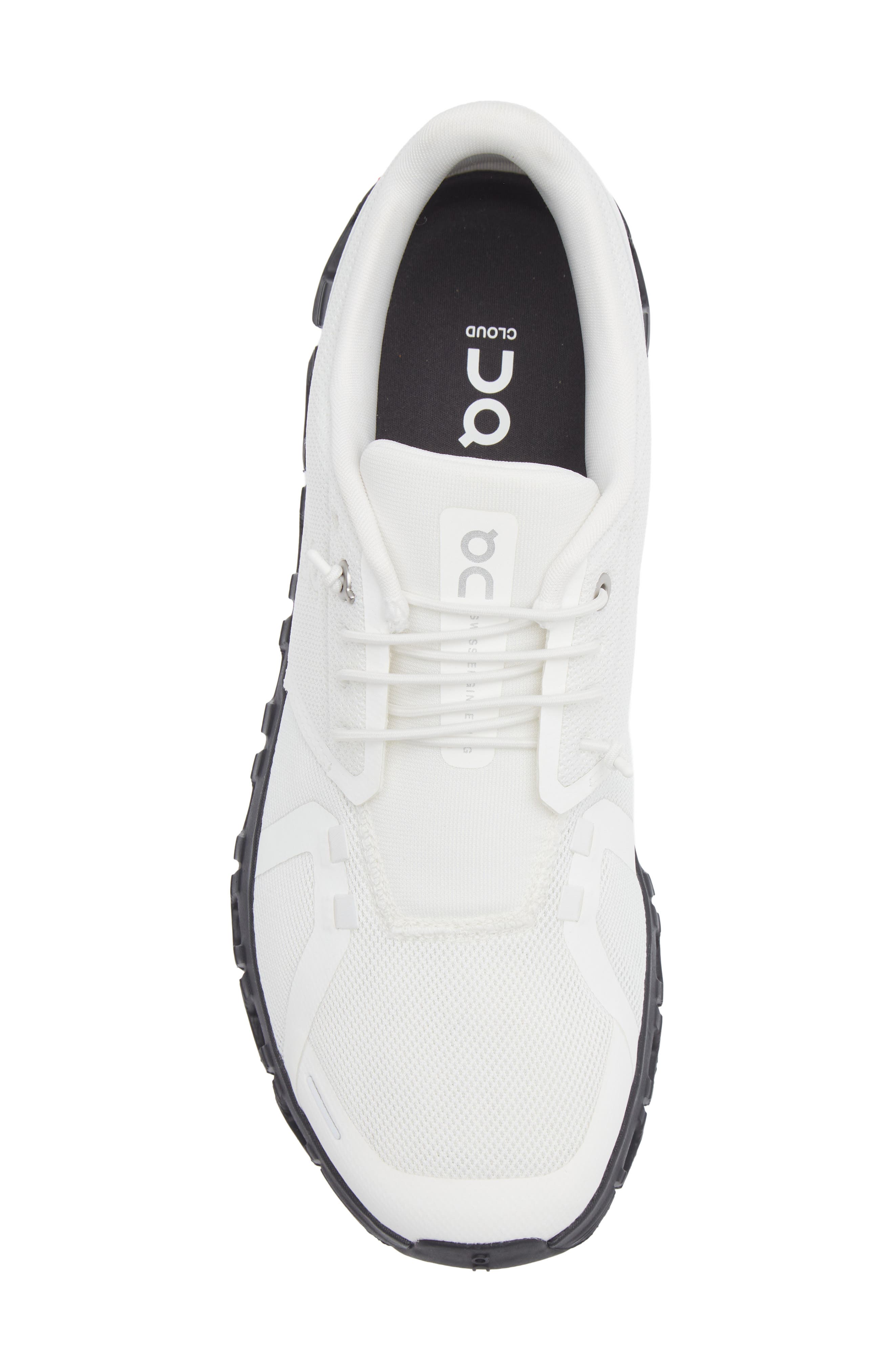 Cloud 6 Sneaker, Alternate, color, WHITE/ BLACK