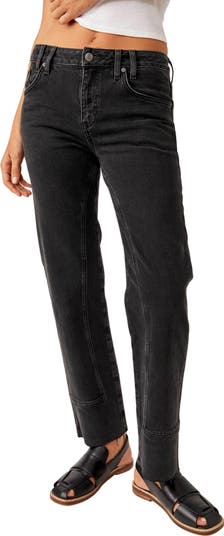 We the Free Risk Taker Raw Hem Straight Leg Jeans