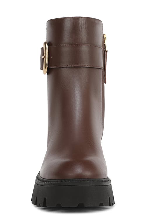 Circus Ny By Sam Edelman Primm Lug Sole Bootie In Brown