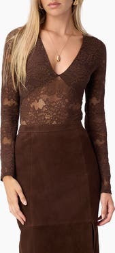 CAMI NYC Nami Lace Bodysuit