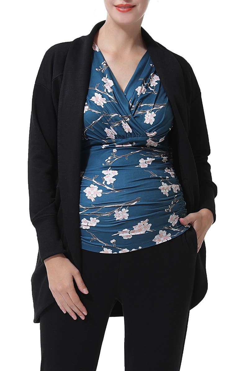 Kimi and Kai Josie 3-Piece Maternity Set, Main, color, Multi-Colored