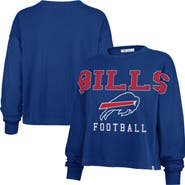 '47 Women's '47 Royal Buffalo Bills Outreach City Oversized Long Sleeve T-Shirt