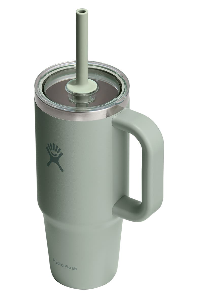 24-Ounce Clear Lid Travel Tumbler, Alternate, color, AGAVE