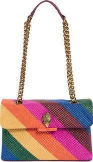 Kurt Geiger London Kensington Stripe Convertible Shoulder Bag