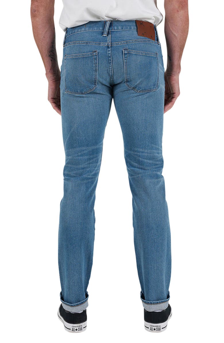 HIROSHI KATO The Pen Slim Fit 10.5-Ounce Stretch Selvedge Jeans, Alternate, color, 