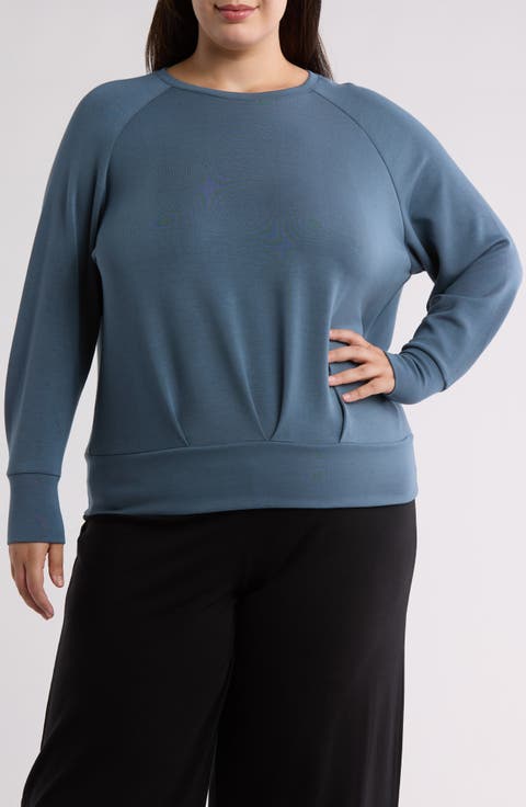 Crewneck Scuba Sweatshirt (Plus)