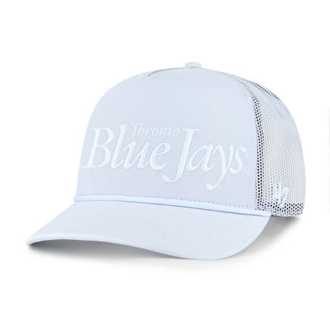 Men's '47 Light Blue Toronto Blue Jays Foundation Script Hitch Adjustable Trucker Hat