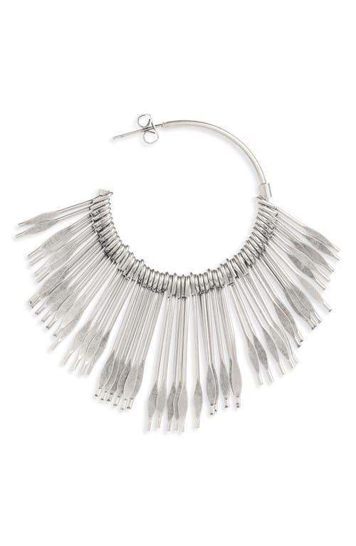 Isabel Marant Fan Fringe Hoop Earrings