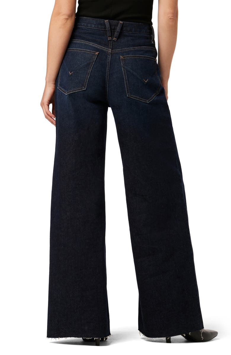 Hudson Jeans James High Waist Wide Leg Jeans, Alternate, color, 