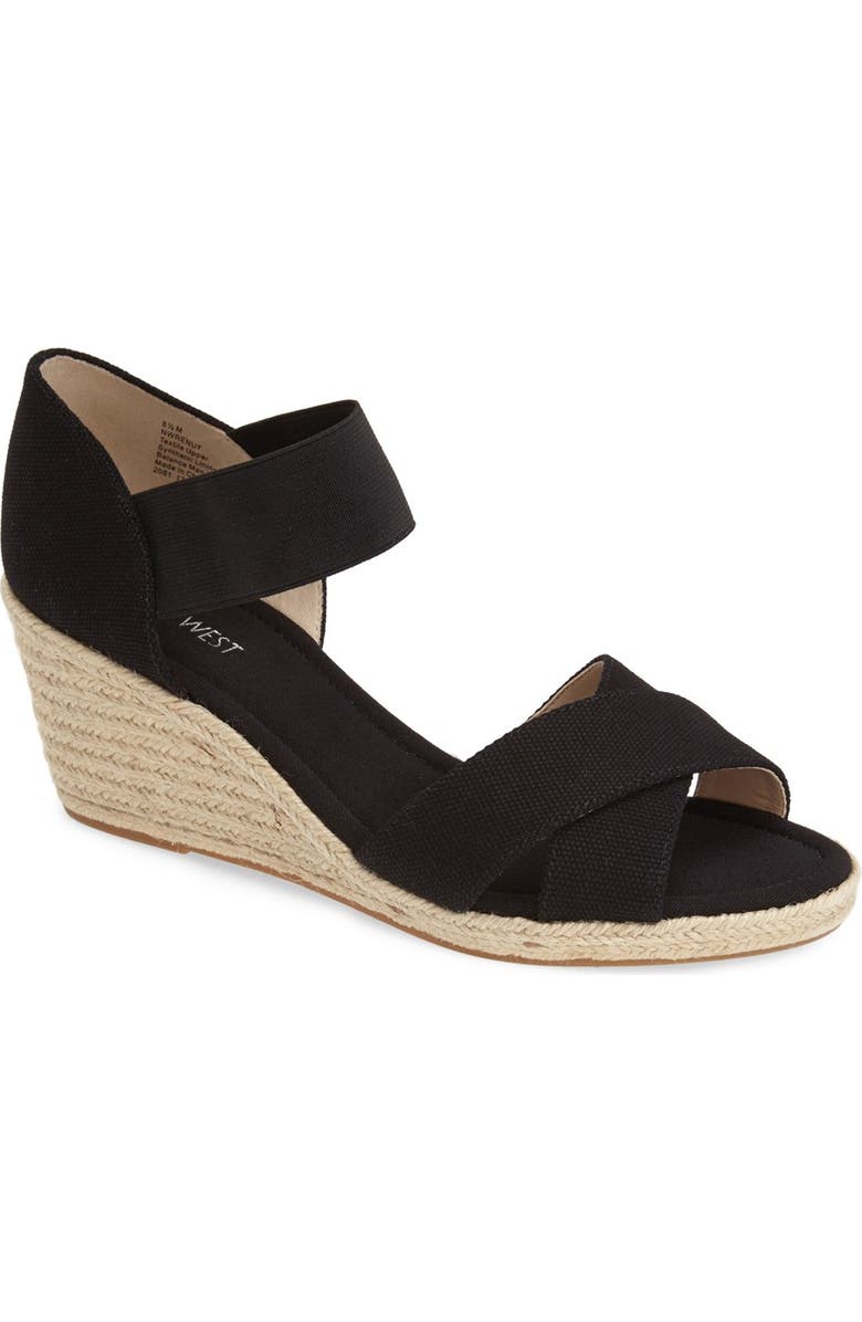 Nine West 'Renu' Espadrille Wedge Sandal, Main, color,