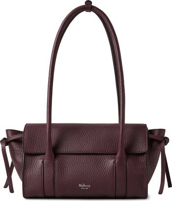 Mulberry Mini Soft Bayswater Grained Leather Satchel | Nordstrom