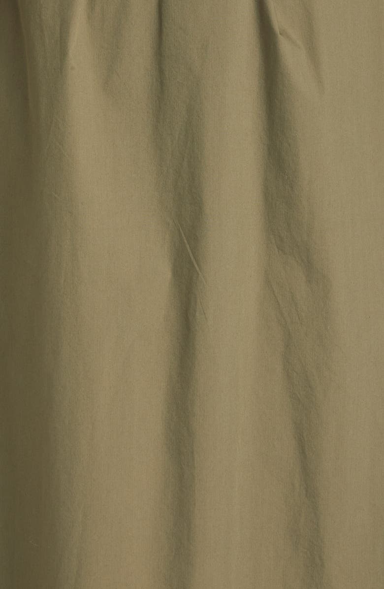 Ganni Stretch Canvas Trench Coat, Alternate, color,