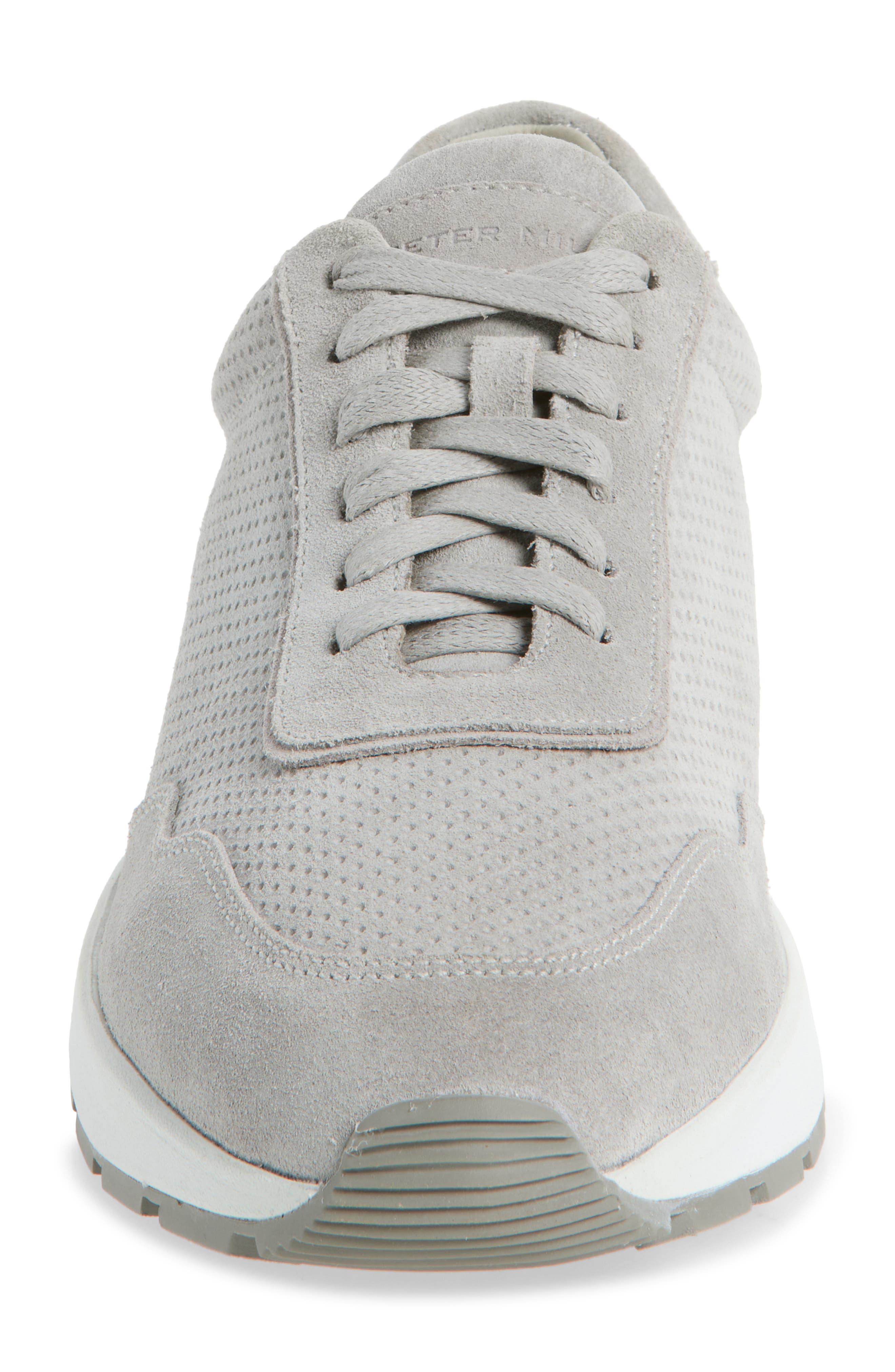 Peter Millar Wayfare Runner Sneaker, Alternate, color, Pearl Grey