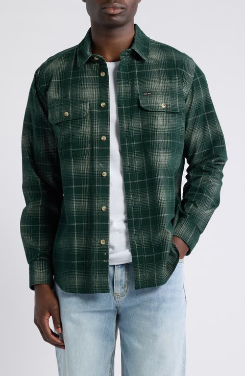 Lockhart Plaid Cotton Button Up Shirt