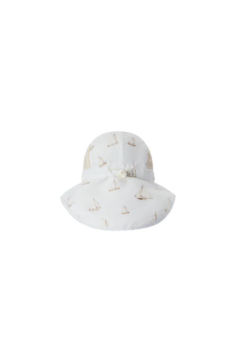 Milkbarn Sun Safety Play Hat, Alternate, color, Sailboat Melody
