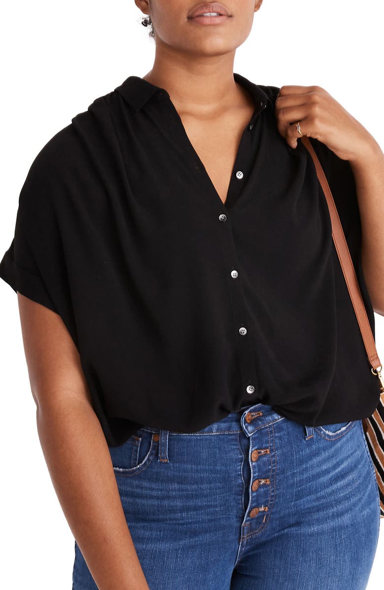 Madewell Central Drapey Shirt, Alternate, color,