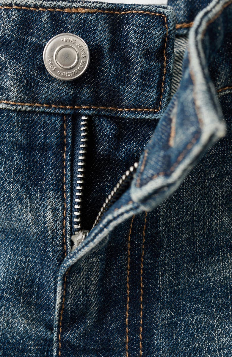 MANGO Flare Leg Jeans, Alternate, color, Dark Vintage Blue