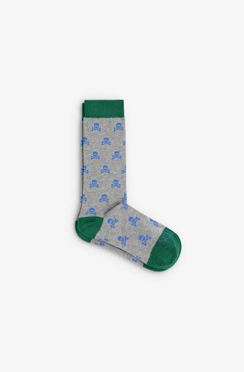 Skull Long Socks Kids