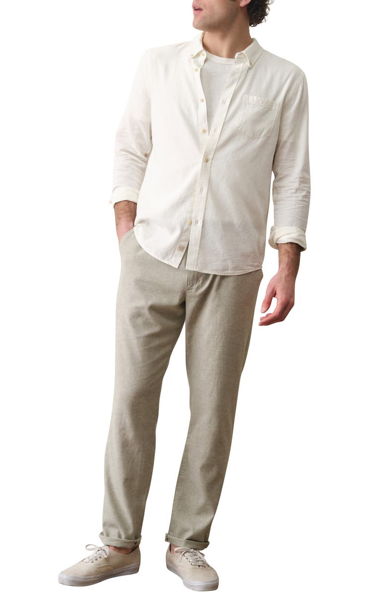 Marine Layer Saturday Slim Straight Leg Chinos, Alternate, color, 